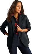 Roaman's Plus Size Relaxed Boyfriend Blazer