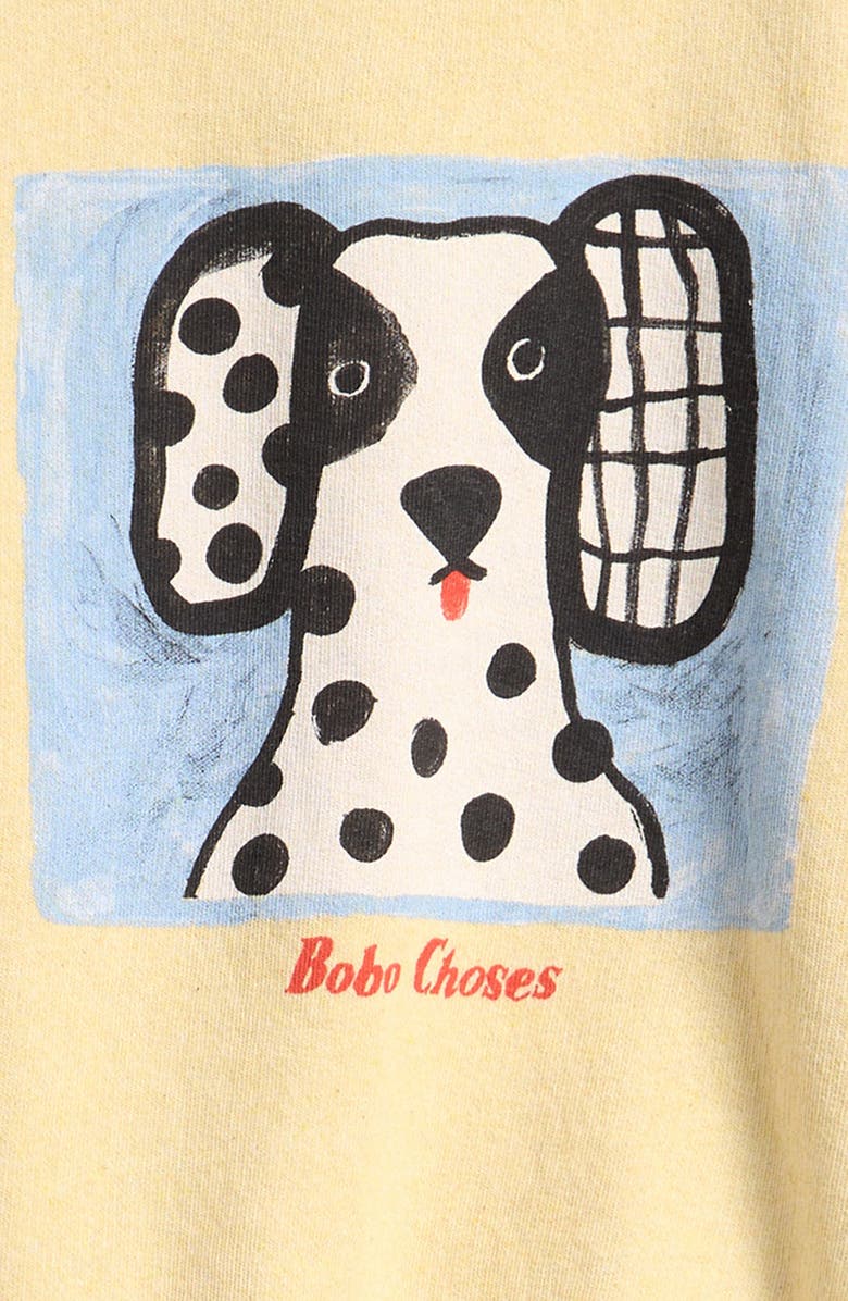 Bobo Choses Kids' Van Dog Sweatshirt, Alternate, color, Yellow