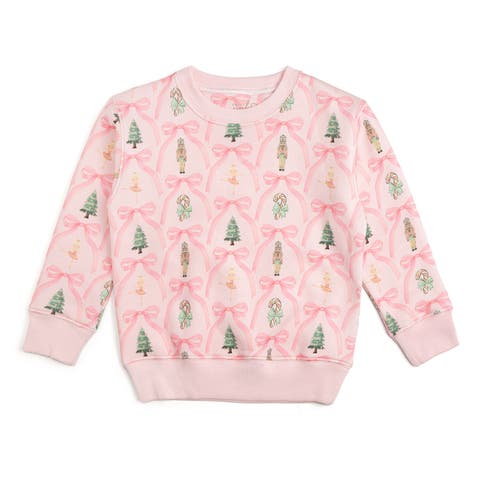 Nutcracker Trellis Christmas Sweatshirt (Baby, Toddler, Little Kid & Big Kid)