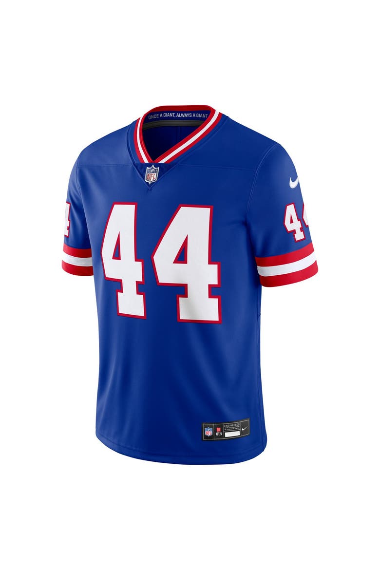 Men's Nike Cam Skattebo Royal New York Giants Legacy Vapor Untouchable Stitched Limited Jersey, Alternate, color, Royal
