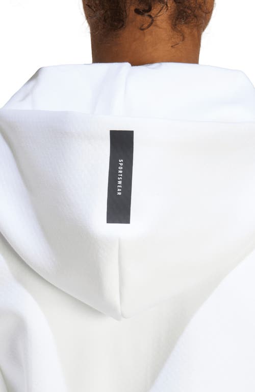 Adidas Originals Adidas Z.n.e. Hoodie In White