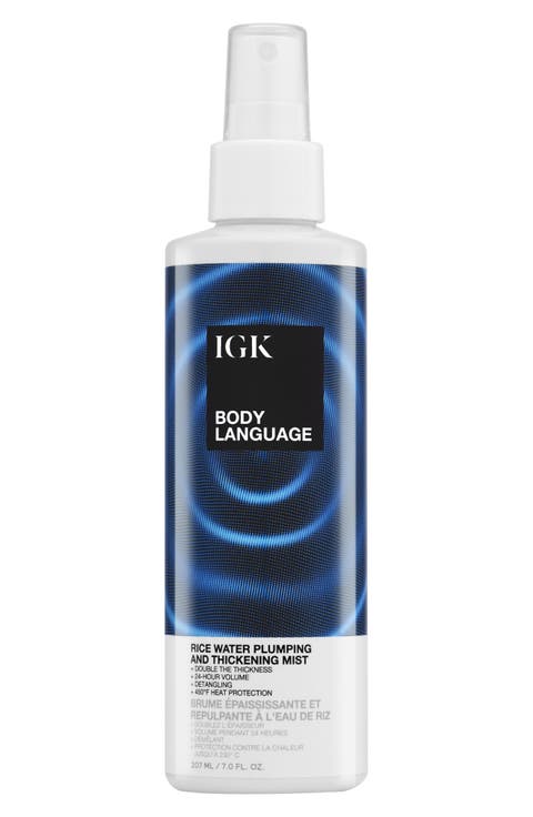 Body Language Rice Water Plumping Thickening Mist