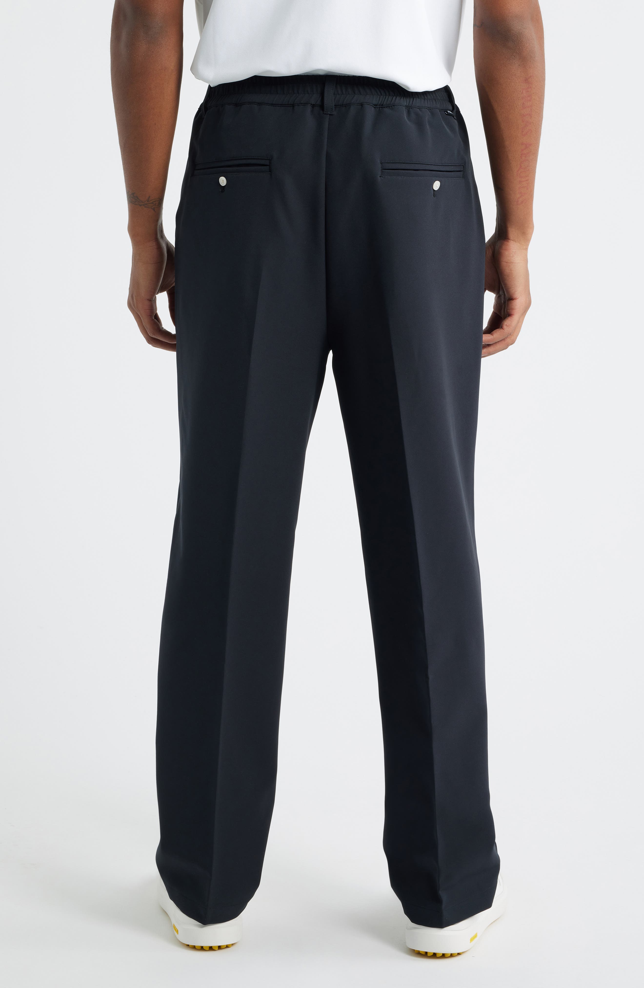 Oliver Pleated Straight Leg Pants - image 2