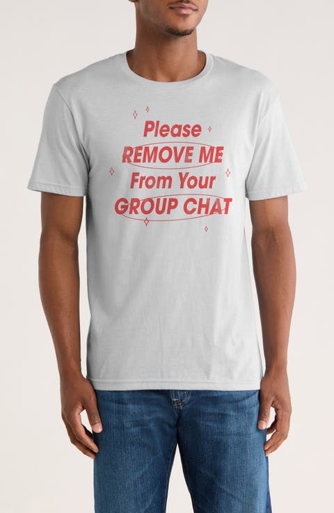 Group Chat Graphic T-Shirt