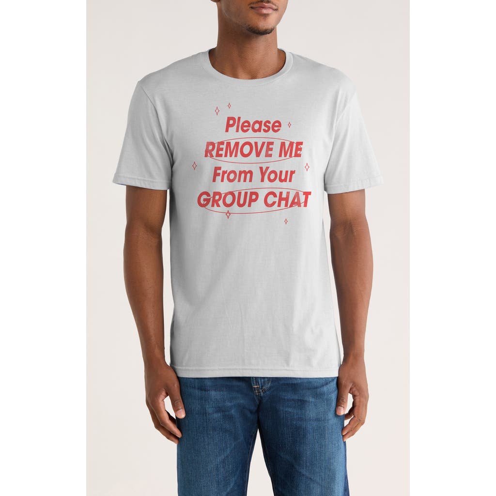 Monster Digital Group Chat Graphic T-shirt In White