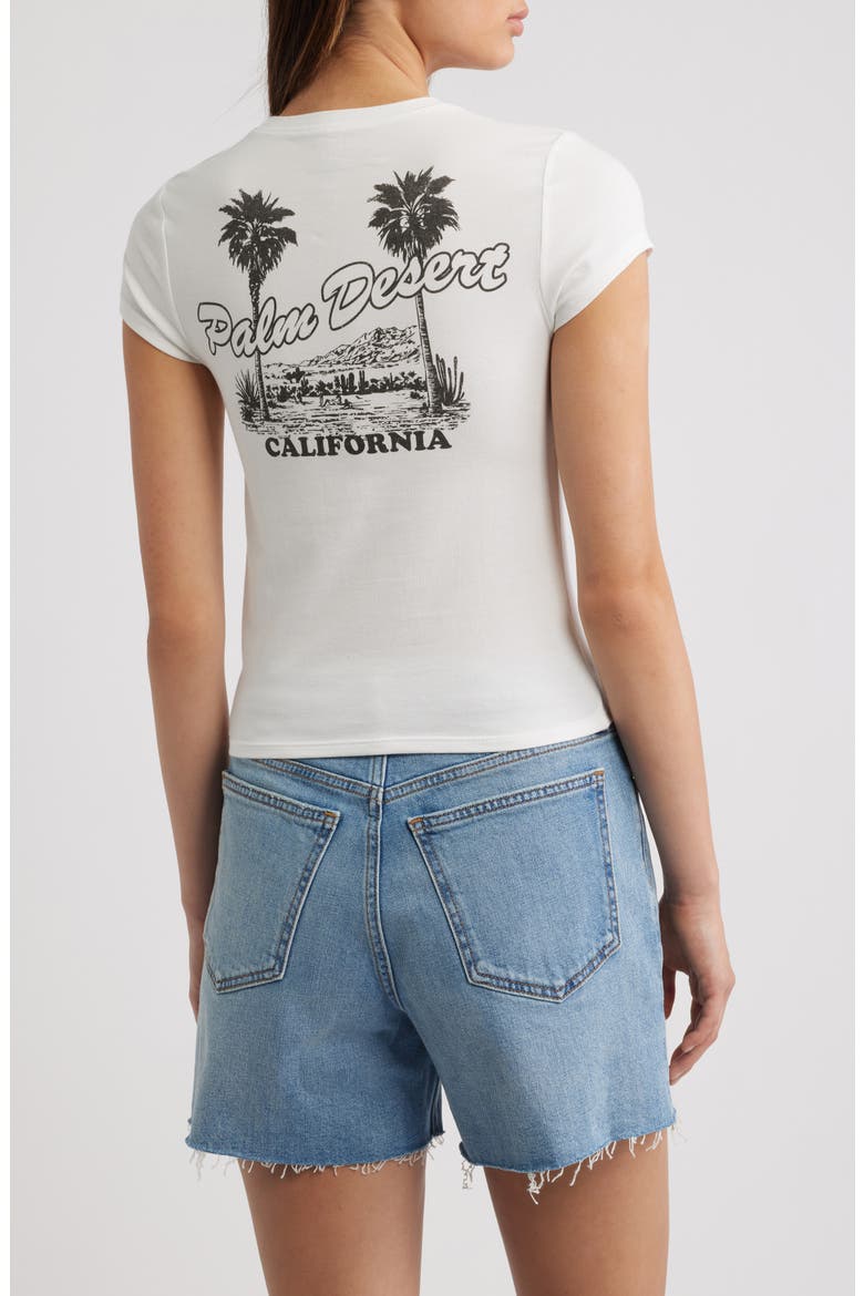 Palm Desert Skimmer Graphic Tee, Alternate, color, CREAM