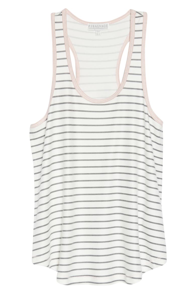 La Vie En Rose Tank, Alternate, color, IVORY