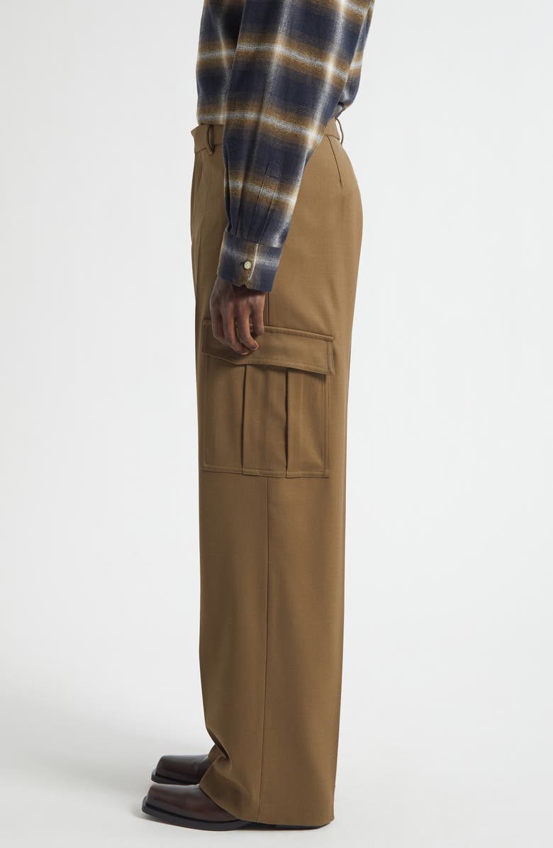 Second Layer Baja Wool Cargo Pants, Alternate, color, Green