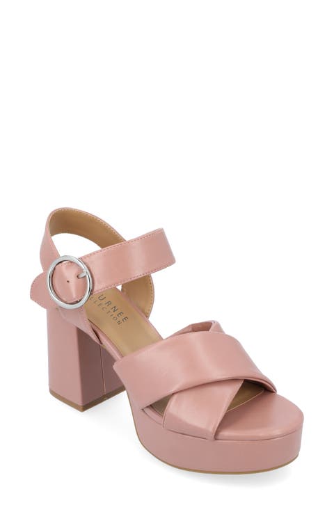 Akeely Block Heel Platform Sandal (Women)