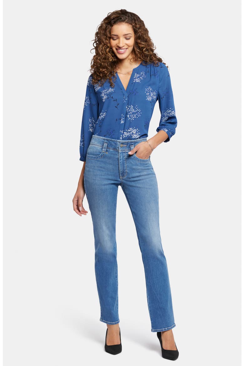 Marilyn Hollywood High Waist Straight Leg Jeans, Alternate, color, FAIRMONT