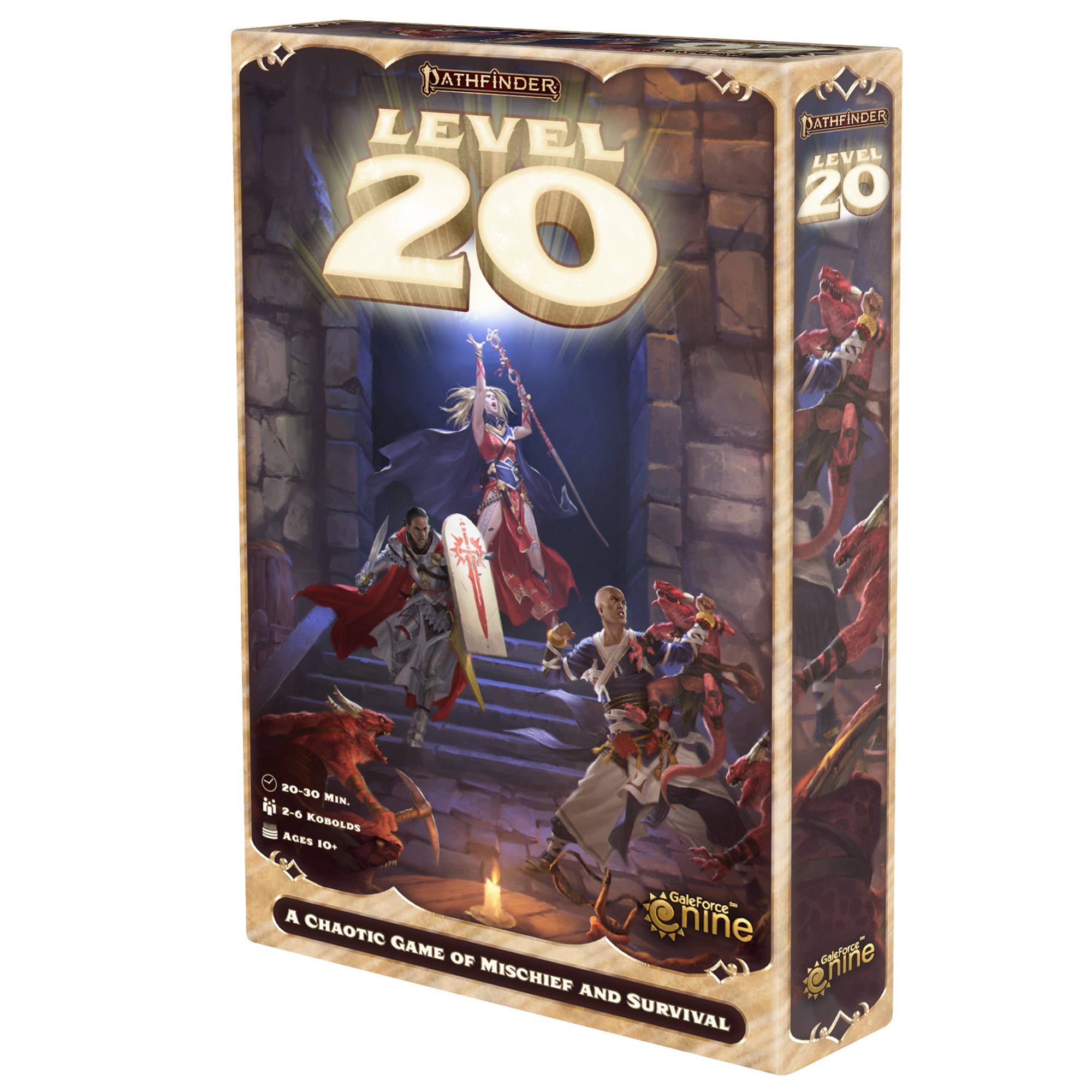 PAIZO Pathfinder Level 20 Strategy Boardgame, Ages 10+ in Multicolored 