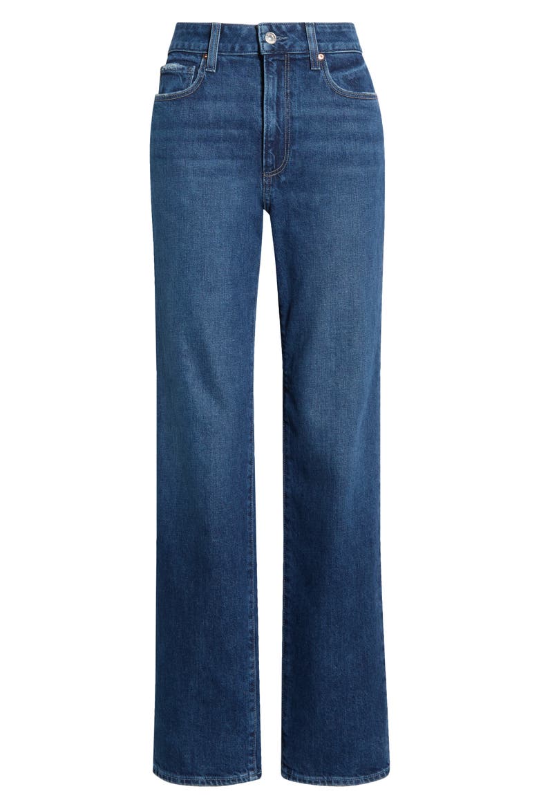 Stevie High Waist Straight Leg Jeans, Alternate, color, SOUND CHECK