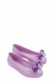 Mini Melissa Kids' Sweet Love Glam Flat