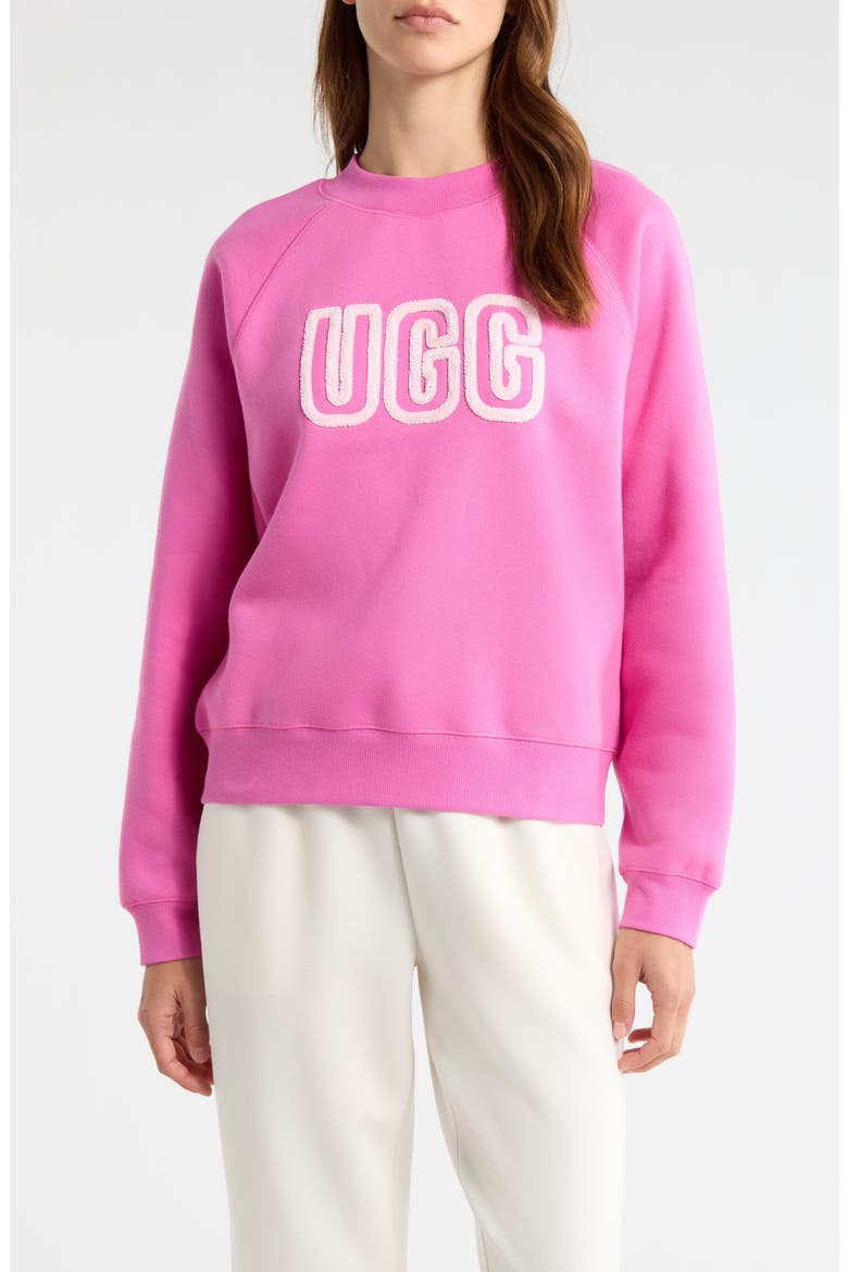 Logo Crewneck Sweatshirt, Main, color, WDV