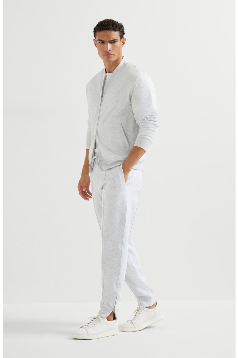 Trousers with crête, Alternate, color, Pearl Grey