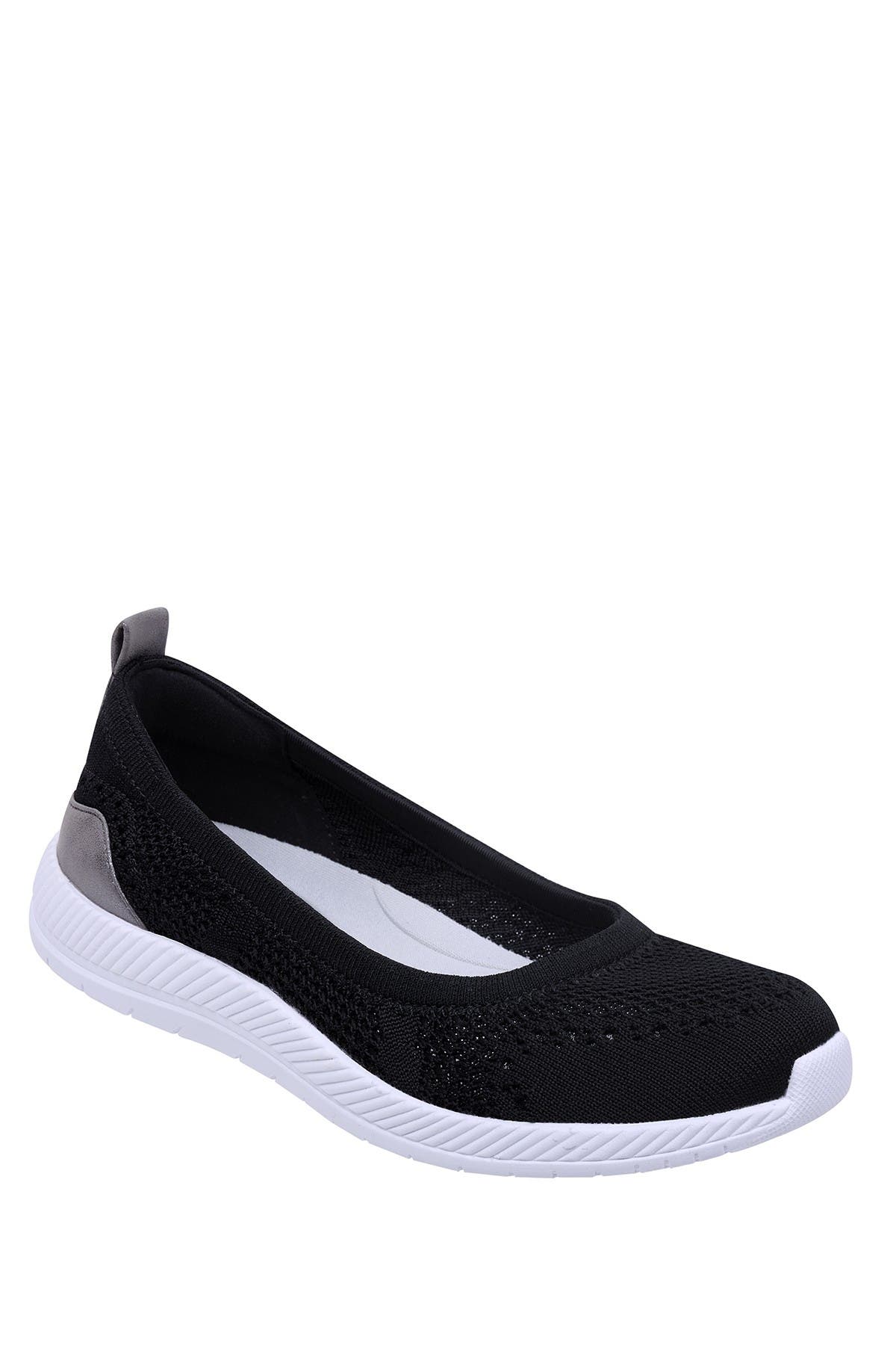 Easy Spirit Glitz Slip-On Sneaker, Main, color, Black