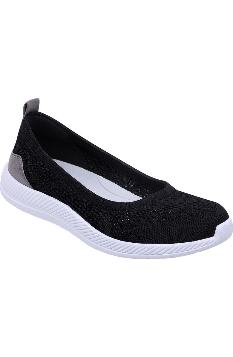 Easy Spirit Glitz Slip-On Sneaker, Main, color, Black