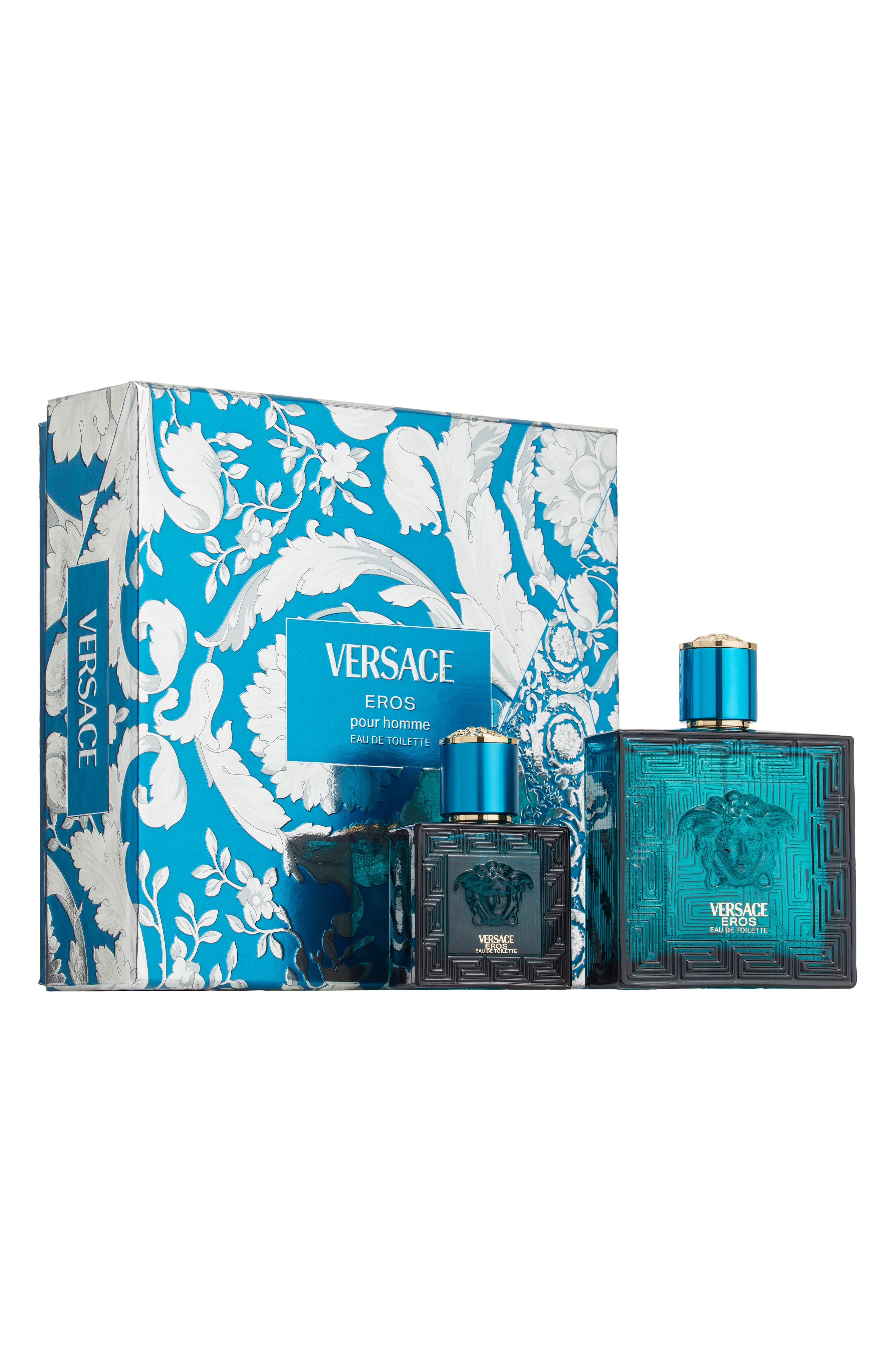 BVLGARI AQVA とVERSACE EROS 2個セット Eros Eau de Toilette 2-Piece Gift Set $188 Value (Men) | Nordstrom