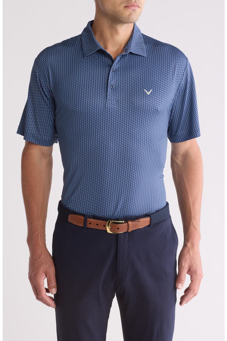 Performance Golf Polo, Main, color, PEACOAT
