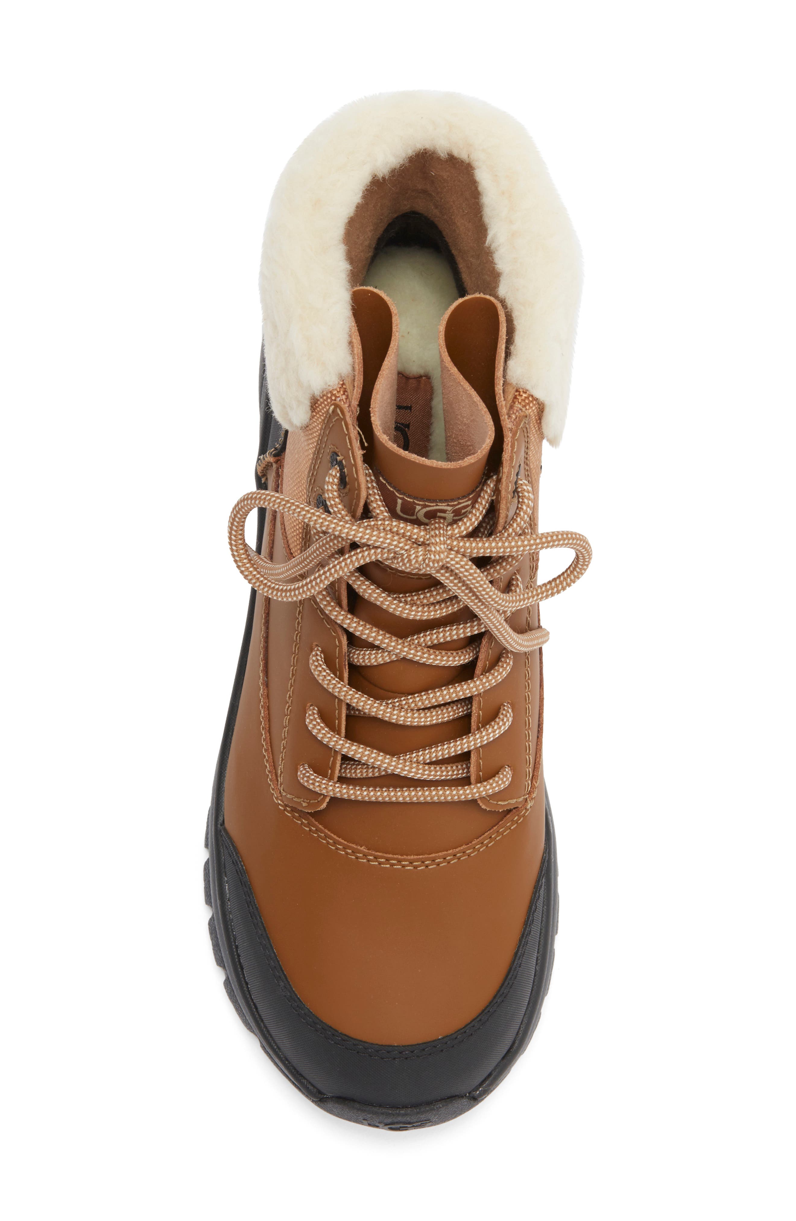 UGG<sup>®</sup> Yose Fluff V2 Boot, Alternate, color, Chestnut
