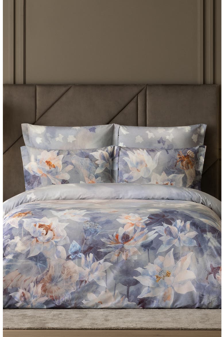 Elesh Duvet cover, Alternate, color, Violet