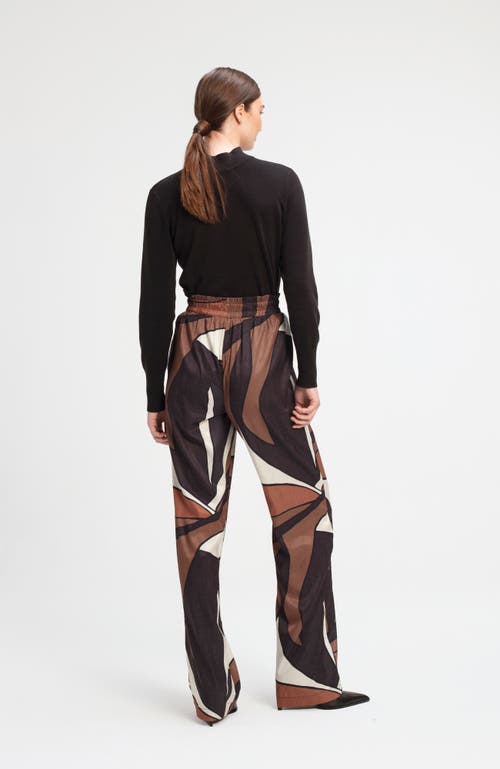 Diarrablu Leer Pants In Chiado Rust