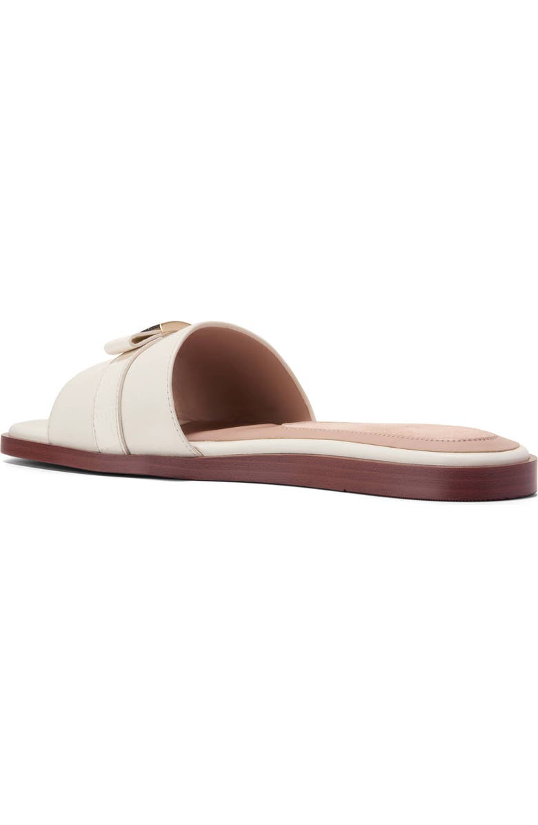 Cole Haan Emalia Slide Sandal, Alternate, color, Powder Smooth / Croc Print