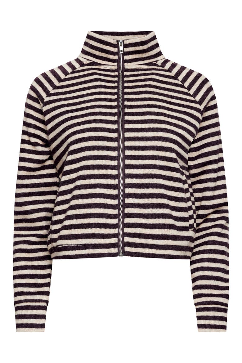 Bloom Knit Jacket, Alternate, color, BEIGE CHOCOLATE