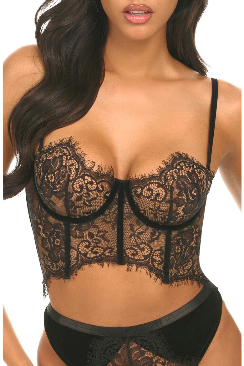 Emery Bustier, Main, color, BLACK