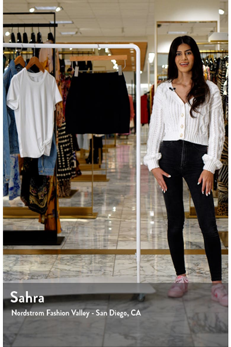 Hold Court High Waist Rib Skort video