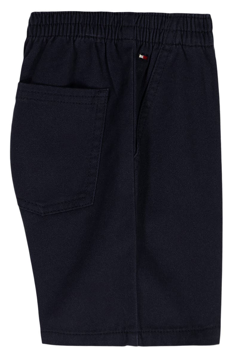 Tommy Hilfiger Stripe Polo & Chino Shorts Set, Alternate, color, Heather Grey