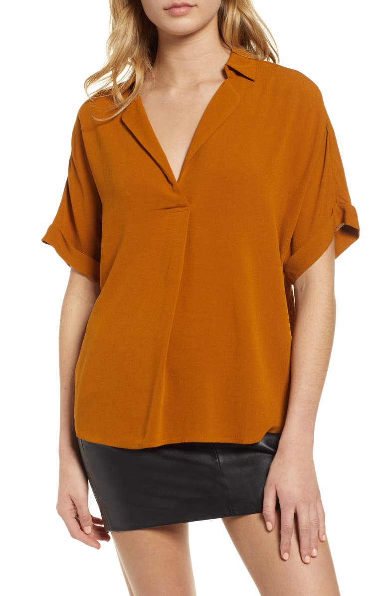 All in Favor Button Back Top, Main, color, 