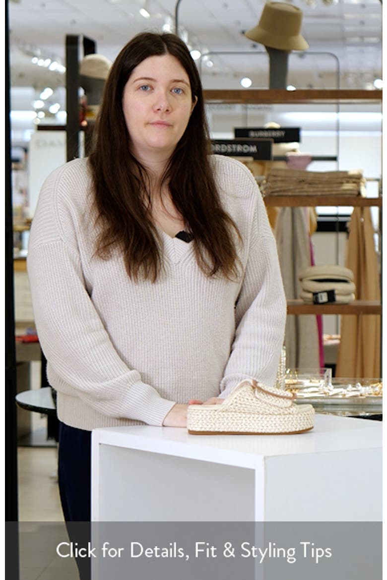Dover Woven Platform Sandal video