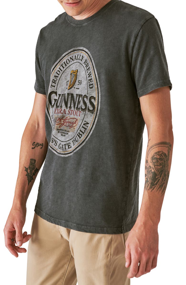 Lucky Brand x Guinness Cotton Graphic T-Shirt, Alternate, color, 