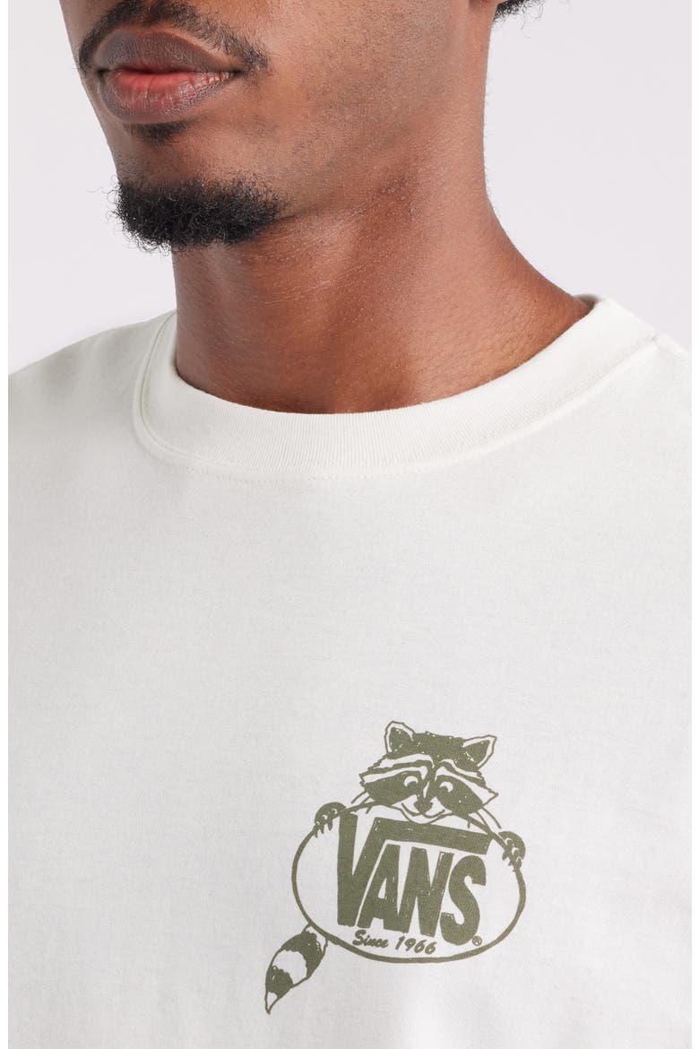 Stay Trashy Cotton Graphic T-Shirt, Alternate, color, MARSHMALLOW