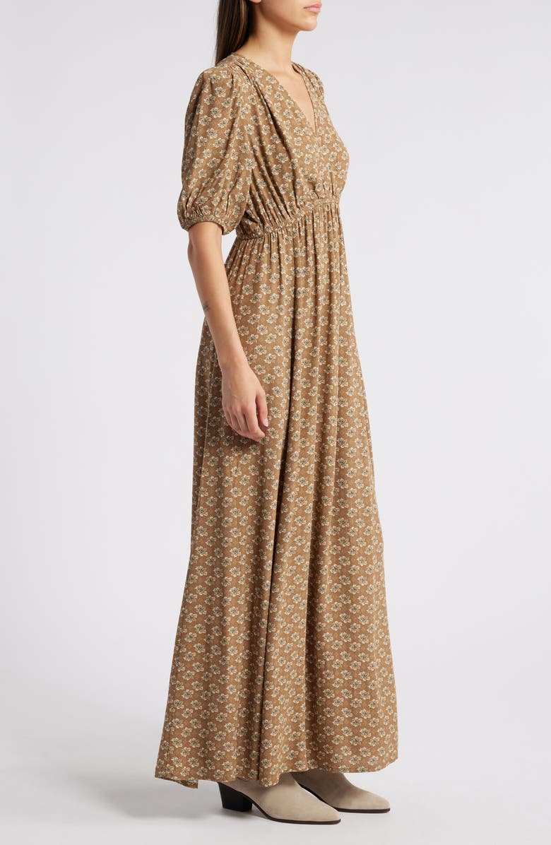 Treasure & Bond Floral Surplice V-Neck Maxi Dress, Alternate, color,