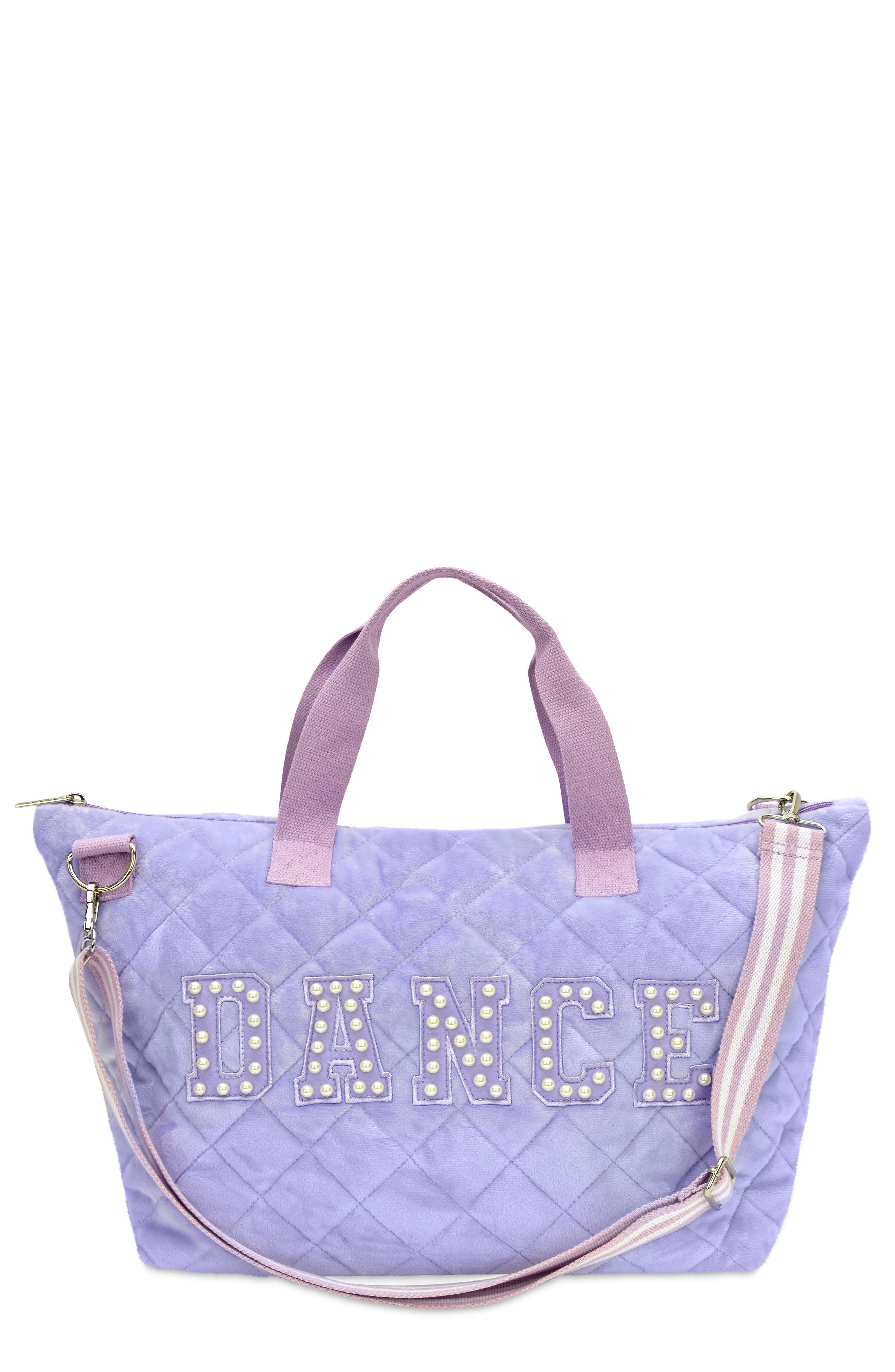 Iscream Kids' Love To Dance Quilted Overnight Tote