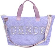 Iscream Kids' Love To Dance Quilted Overnight Tote