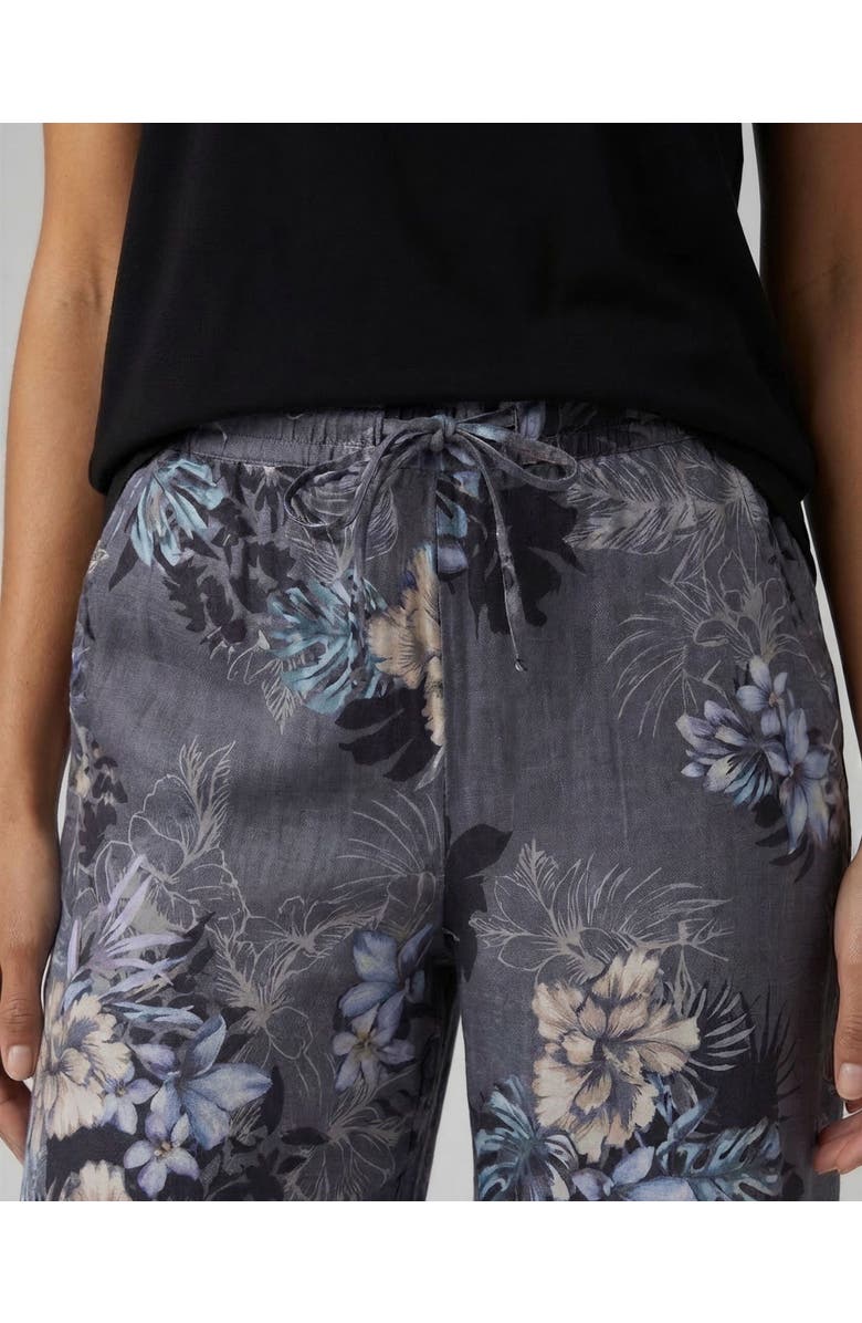 Lords of Harlech Exotic Floral Lillian Womens Wide-leg Pant, Alternate, color, Exotic Floral Black