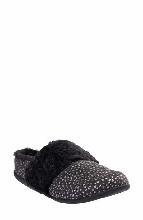 Revitalign Ellie Faux Shearling Clog Slipper