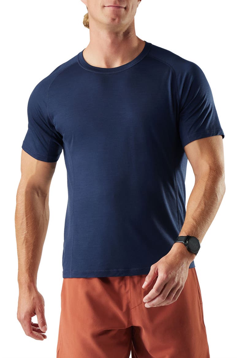 Active Ultralight Performance T-Shirt, Main, color, DEEP NAVY