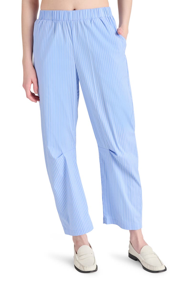 Steve Madden Saelyn Pinstripe Pants, Main, color, Vintage Blue
