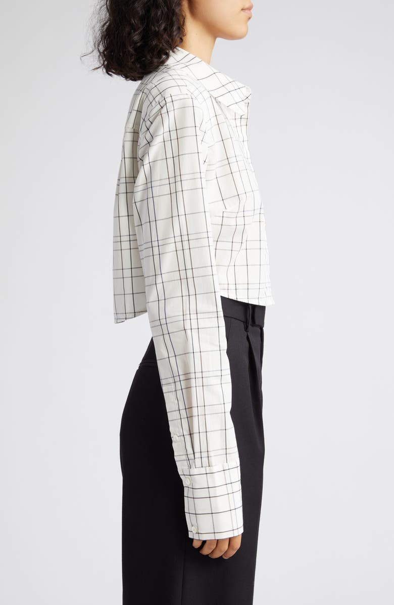 STAUD Seneca Cotton Poplin Button-Up Shirt, Alternate, color, 