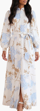 Needle & Thread Wisteria Jacquard Shirt Dress