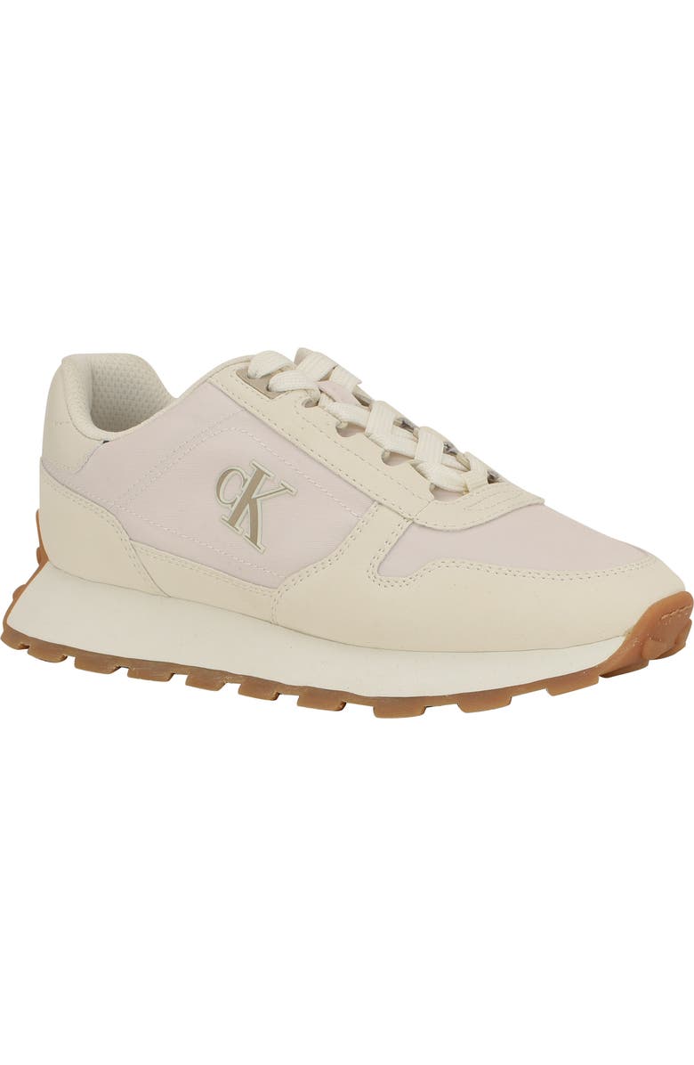 Calvin Klein Taresa Sneaker, Main, color, Ivory