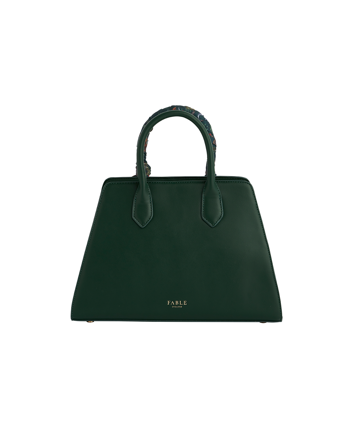 Fable England Into the Woods Green Structured Tote Medium, Alternate, color, 