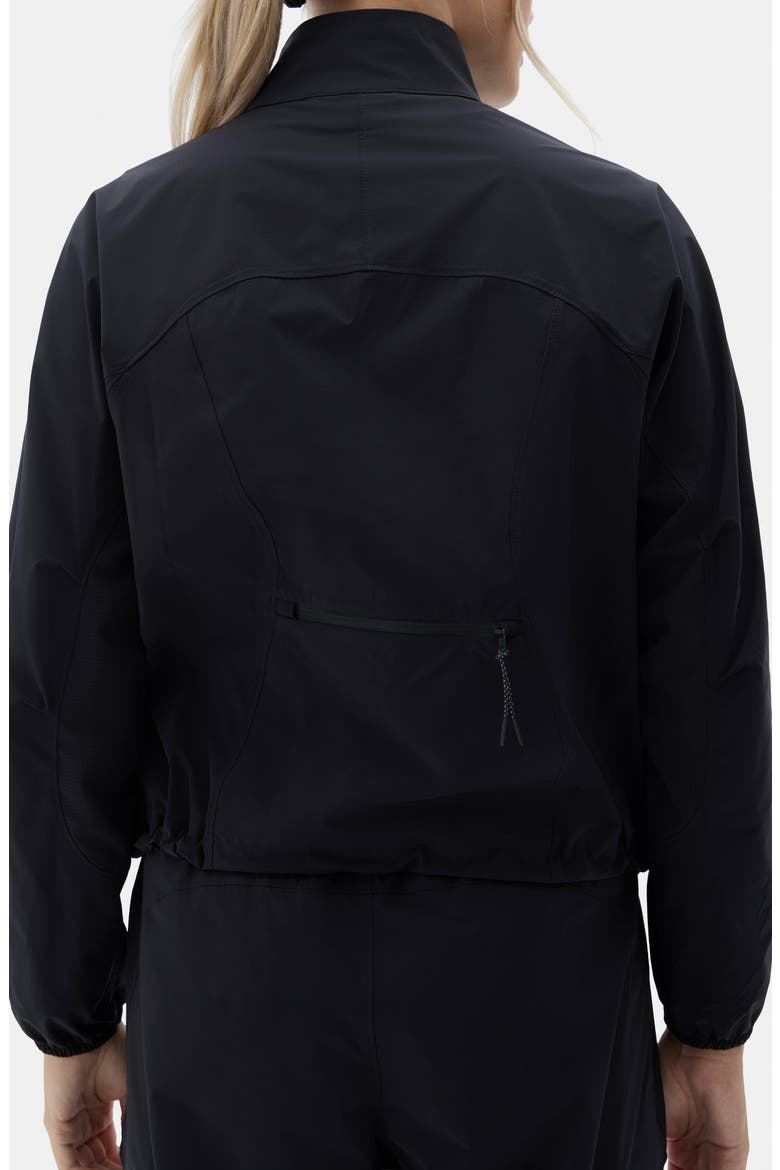 Gwen Packable Jacket, Alternate, color, BLACK