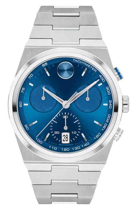 Bold Quest Bracelet Chronograph Watch, 42mm