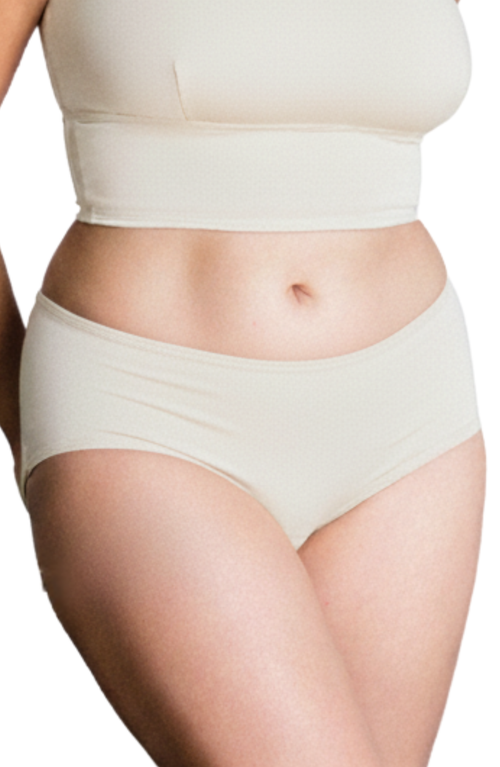 Proclaim Organic Cotton Mid Rise Brief In Brown