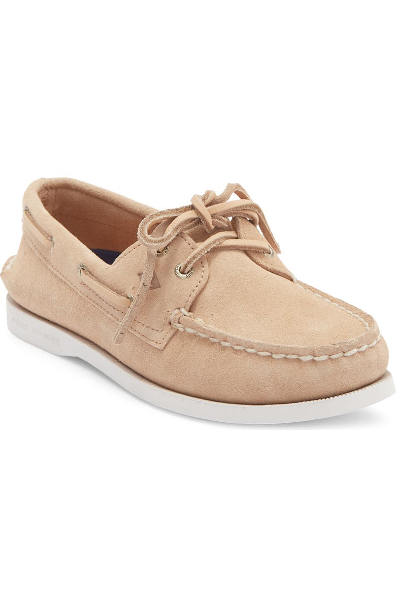 Sperry 'Authentic Original' Boat Shoe, Main, color, Linen Multi